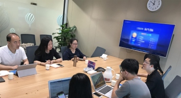 美丽心灵与菜鸟裹裹关于精灵书屋的工作会议圆满成功